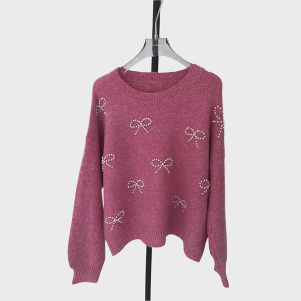 Bella Bow Knit Sweater