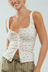 Oh So Sweet Floral Tank