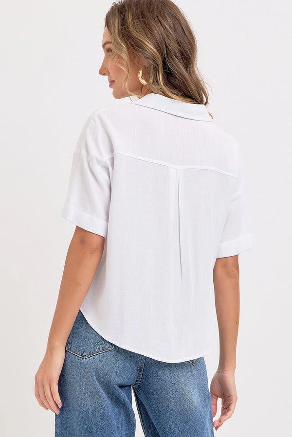 Lyla Linen Button up