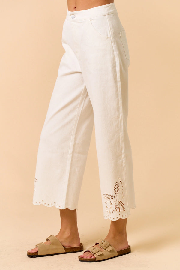 Emily Embroidered Pants