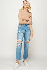 Izzy H/R MOM JEANS