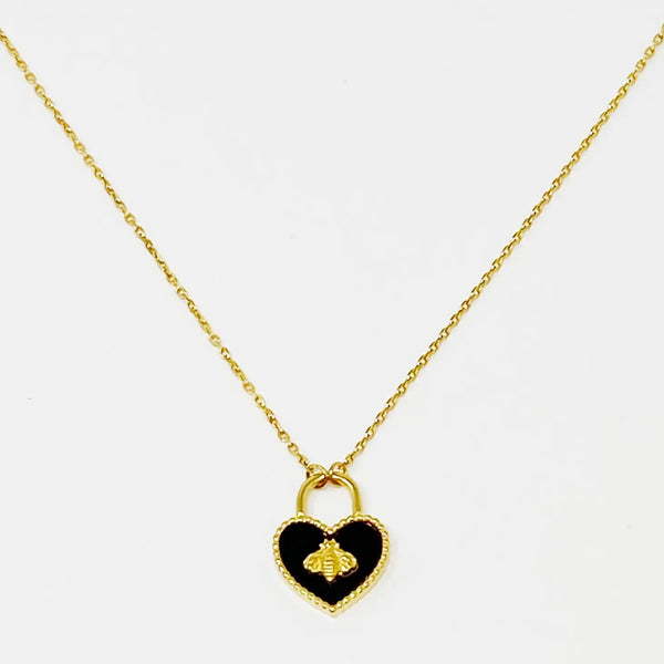 Bee Heartful Necklace