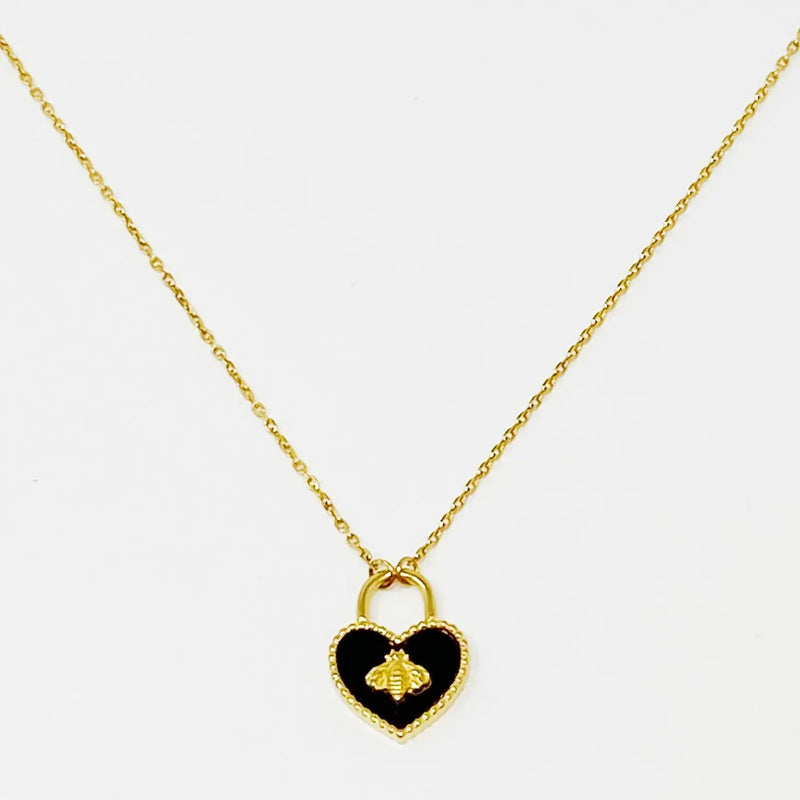 Bee Heartful Necklace