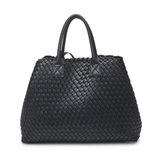 NYC Woven Lather Tote