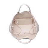 NYC Woven Lather Tote