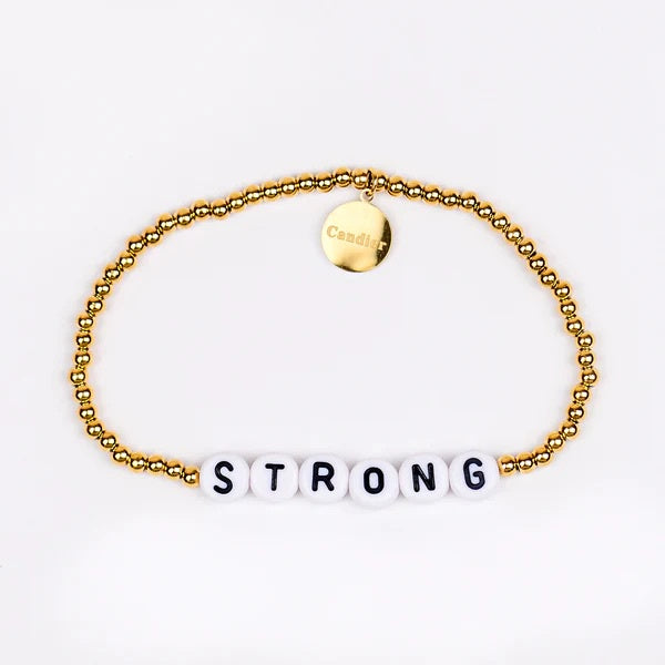 Strong Gold Plated Bead Bracelet