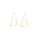 STAINLESS STEEL-TRIANGLE  OPEN HOOPS