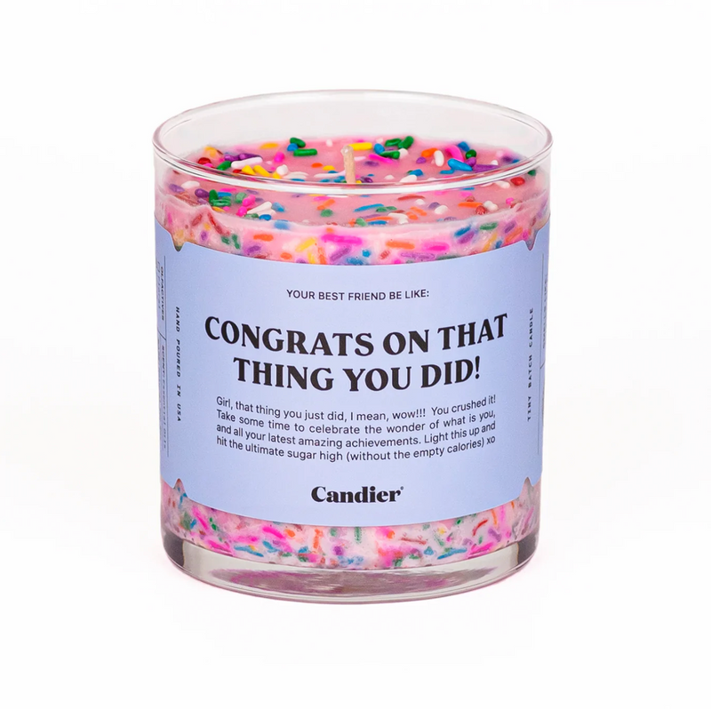 Congrats Candle