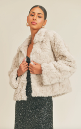 ADORE VEGAN FUR JACKET