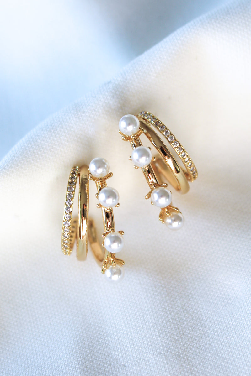 KD Hattie Pearl Earrings